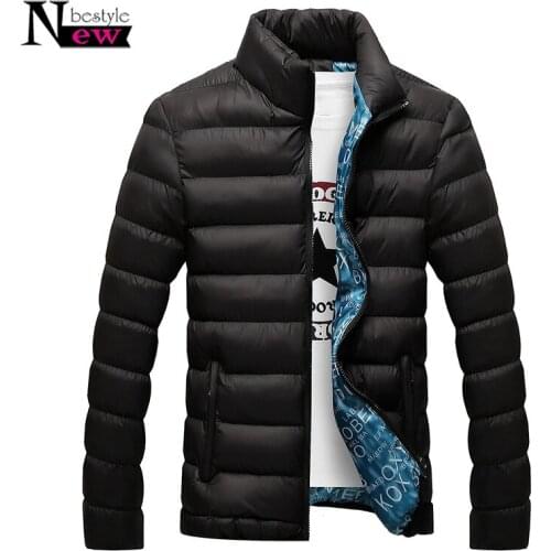 Newbestyle 2019 Mens Jacket New Autumn Winter Parka Jacket Hot Sale Men Fashion Coats Casual Outwear Windbreak Warm Jackets Gift