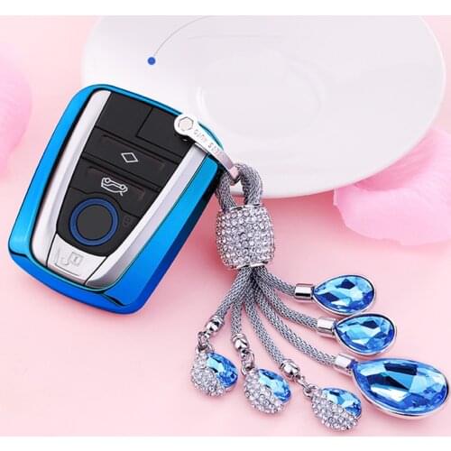 New Soft TPU Key Cover Case for BMW I3 I8 Series Car Holder Shell Car-Styling Key Protection keychain keyring Car Accessorise