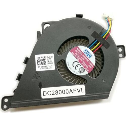 New Original Laptop CPU Cooling Fan for DELL Latitude E5430 Cooler DC28000AFVL BATA0613R5H 006 MF60120V1-C430-G9A 082JH0