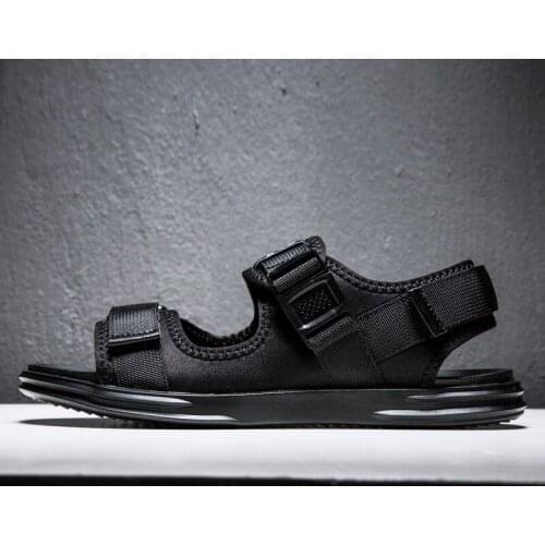 Male Sandal Sandalias Men Sandals In Mens Shoes Slippers Summer Mens Footwear Sandale Homme Size 44 Flat