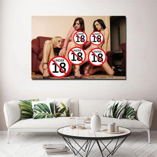 Sexy Model Hot Body Photo Decorative Posters and Prints Wall Art Canvas Painting Wall Picture For Living Room Decor