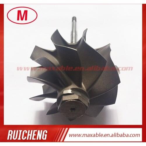 GT35R/GT3582R/GT3582/GTX3582 62.35X68.00mm 10 blades turbine wheel&shaft/turbo wheel for turbocharger ball bearing