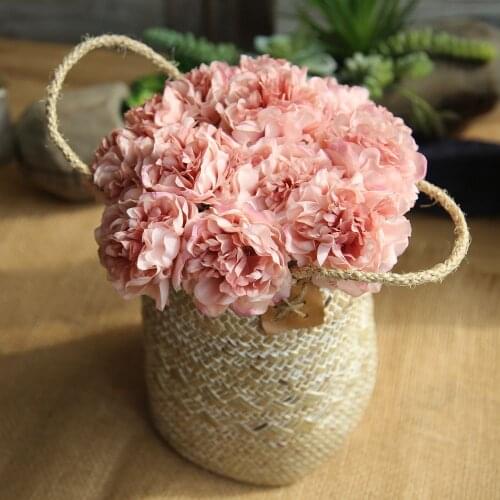 Factory Simulation Flower Sales Peony Bouquet Plant Home Decoration Wedding Handhold Flower Fake Gf14921b