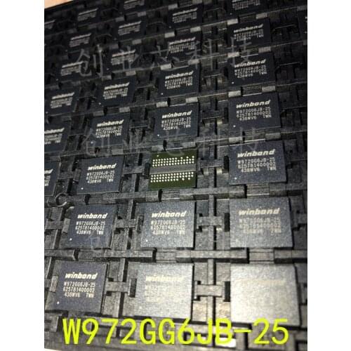 100% New&original W972GG6JB-25 (128Mx16) DDR2 256MB WINBOND BGA84 In Stock