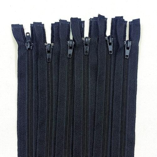 12 pces 5 #70cm (27.5 Polegada) Metal zíper separado bobina de náilon zíper zíperes de náilon