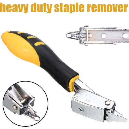 1pc Heavy Duty Wood Door Upholstery Construction Staple Remover Tack Lifter Nail Puller Office Nailers Removing Tool