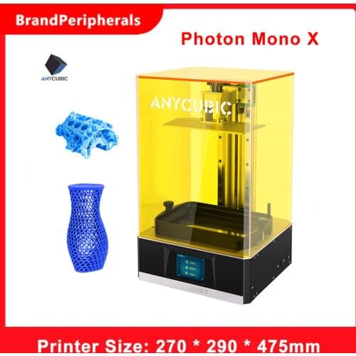 New Anycubic Photon Mono X 3D Printer 8.9''4K Monochrome LCD Large Print Size Support APP Remote Control SLA impresora 3d