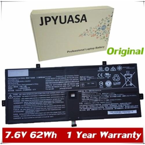 7XINbox 7.6V 62Wh Original L15C4P21 Laptop Battery For Lenovo Yoga 5 910 910-13IKB P22 P23 L15C4P22 L15C4P23 Series