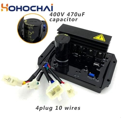 8-10KW Welding Generator Voltage Regulator KTW-300A AVR Automatic Voltage Regulator Single Phase 110V Stabilizer