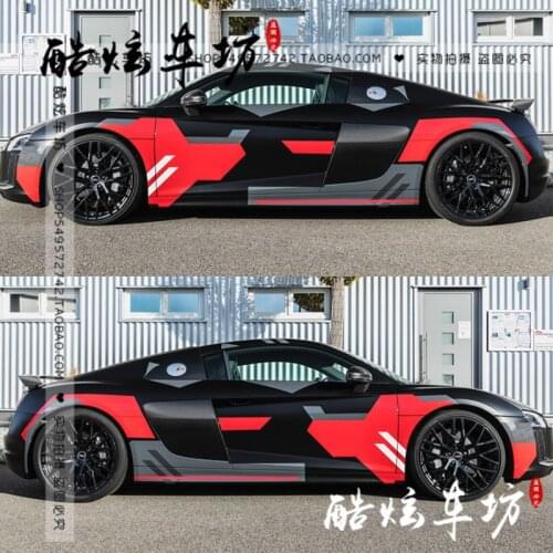 Car stickers FOR Audi R8 body exterior modification fashion customized special racing decoration decals