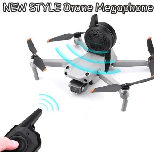USB Charging Drone Megaphone Remote Control Wireless Loudspeaker for DJI Mavic 2/Air 2/Pro/Mini/Spark/FIMI X8SE Spare Parts