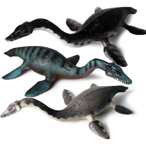 Big Size 3 Styles Solid Simulation Animal Plesiosaur Marine World Sea Life Dinosaur Model Collectible Toys Figures For Kids Gift