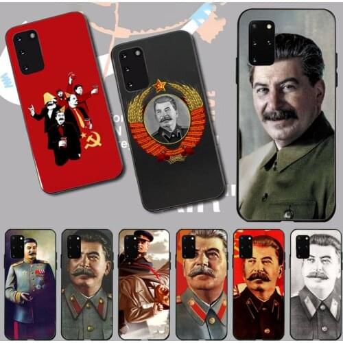 Russian Commander Stalin Phone Case For Samsung A32 A51 A52 A71 A50 A12 A21S S10 S20 S21 Plus Fe Ultra