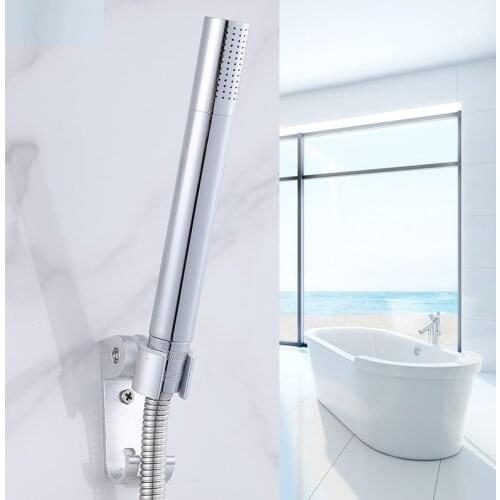 Shower Heads Chrome Bathroom Hand Held Shower Sprayer Head For Bath Saving Water Rainfall Shower Faucet ZD706
