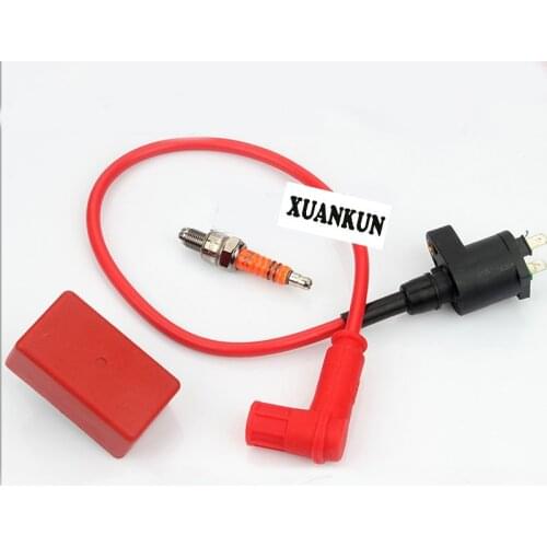 Cross-country Motorcycle ATV 110CC-140CC CDI Igniter Silicone Ignition Coil Spark Race