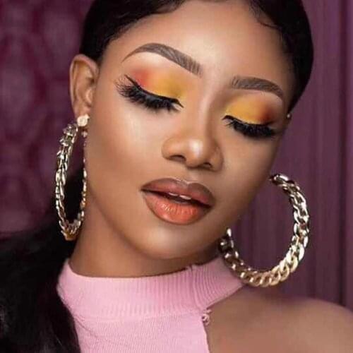 Exaggerated Earrings For Women 90mm Acrylic Twisted Big Round Hoop Vintage Geometric Circle Hoop Earrings Jewelry Nightclub