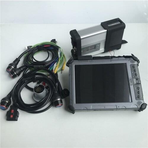 2020 MB Star C5 with new version software 2020.12 super ssd (480g) with touchable Tablet IX104 laptop i7 ready to work for sd c5