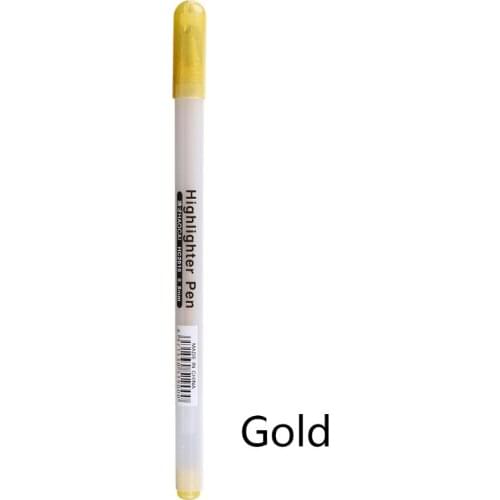 R9UA 0.8mm Hand-Painted Highlighter Art Painting Sketch Stationery Paint Mark Ink Pen Comic Paint