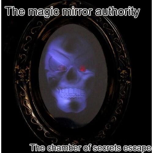 Reality the chamber of secrets escape props magic mirror magic mirror horror theme organs