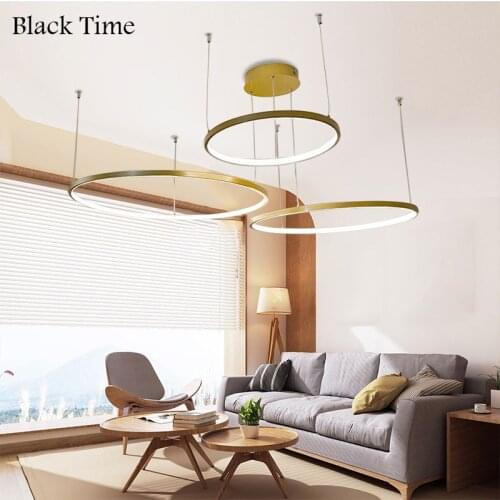 LED Chandeliers Home Indoor Hanging Lighting for Living Room Dining Room Kitchen Parlor Lustre Modern Decor Chandeliers Lamps