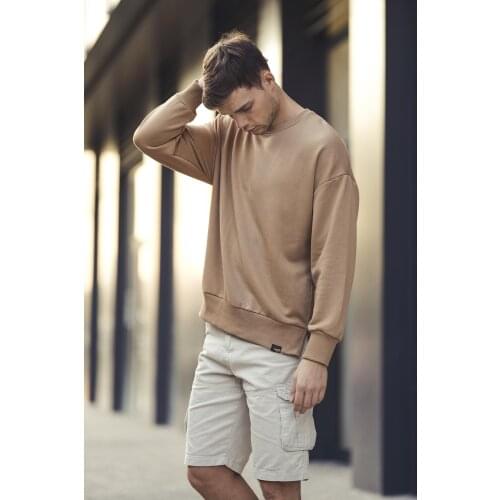 Crash Cegg Zip Detail Oversize Sweatshirt