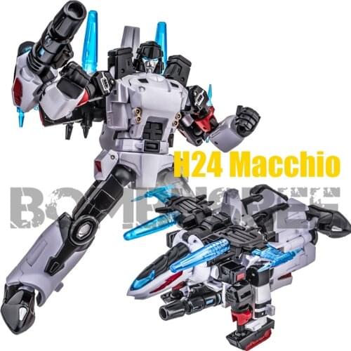 【In Stock】Newage H24 Macchio Megetron Timeline Shattered Glass Mini Transformation Robot Action Figure Toy Mode PVC Gift Boy