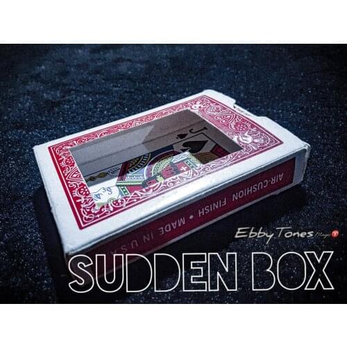 Sudden Box by Ebbytones Magie Close Up Performer Stage Magic Tricks Gimmick Props Illusions Magia Street Accessories