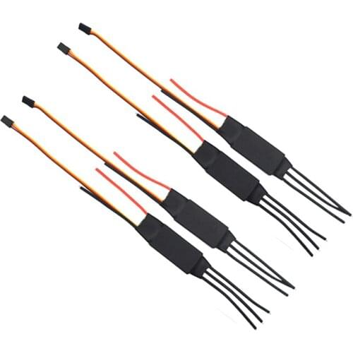 4PCS 12A/20A/30A/40A/60A/80A/100A Bidirectional Brushless ESC Welded T Plug/XT60 for Remote Control Pneumatic Underwater Props