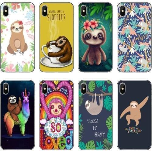 Accessories Phone Case For Xiaomi Mi 11 Note 10 10T 9 9T 8 Pro A2 Lite A3 A1 Poco F1 F2 M3 X3 NFC Lazy Sloth