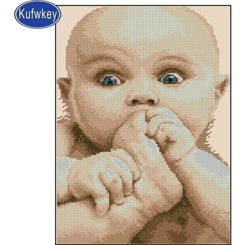 5d diy handmade,The child is lovely baby naughty diamond painting rhinestone embroidery full drill square round mosaic kid icon