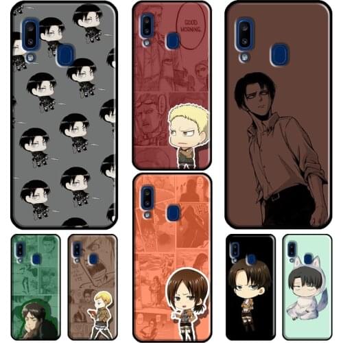 Levi Attack On Titan For Samsung Galaxy A52 A72 A32 A12 A10 A40 A50 A70 A21S A20e A11 A31 A41 A51 A71 Phone Cover