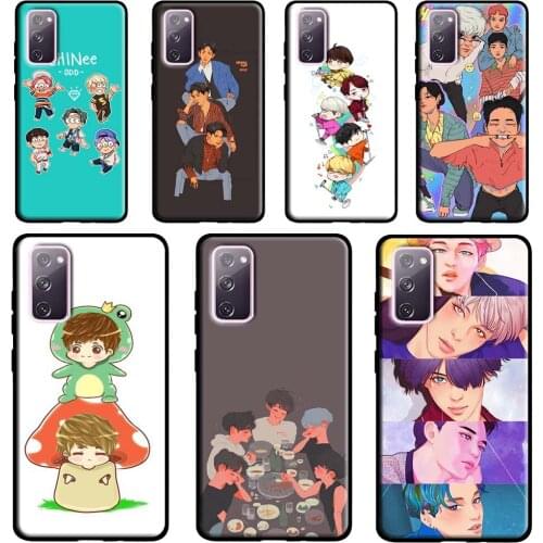 SHINee Cute Kpop Case For Samsung Galaxy S20 FE S21 Ultra Note 20 Note9 Note10 S8 S10 S9 Plus S10e Coque