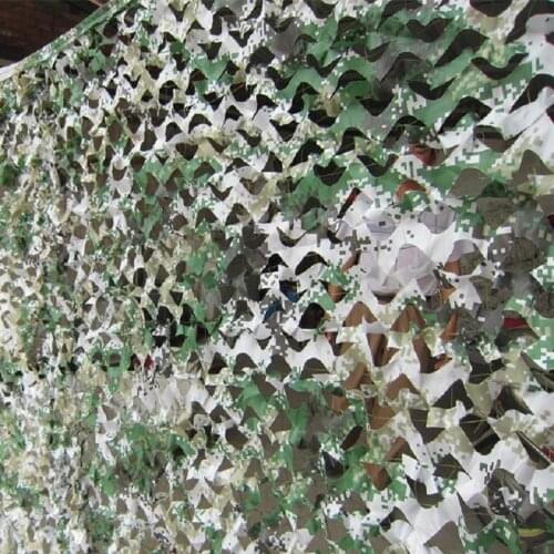 Outdoor Hunting blind Digital camouflage netting fabric Hunting Woodlands Camouflage net Military jungle