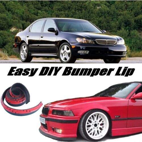 NOVOVISU For Infiniti I30 I35 A32 A33 Bumper Lip / Front Spoiler Deflector For Car Tuning View / Body Kit / Strip Skirt