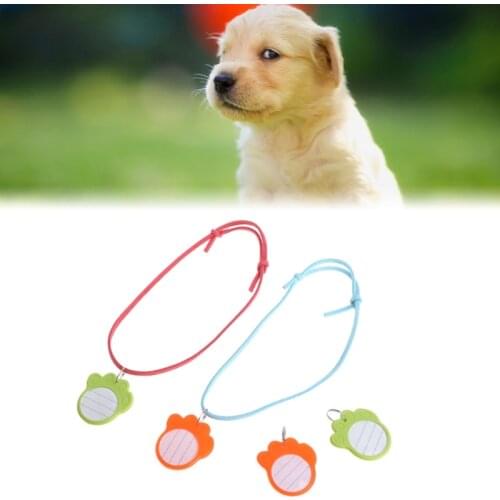 Paw Shape Anti-Lost Pet Dog Cat ID Tag Name Address Phone Number Collar Pendant