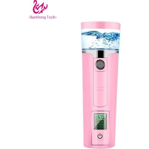 Rechargeable Nano meter moisture sprayer nano facial mist spray for skin care beauty equipment mini steamer