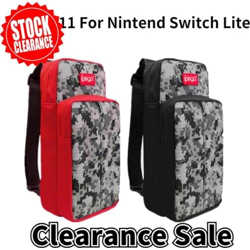 PG-SL011 For Nintend Switch Lite Messenger Bag Multi-Function Travel Bag for Switch with Large Space Portable Shoulder Bag