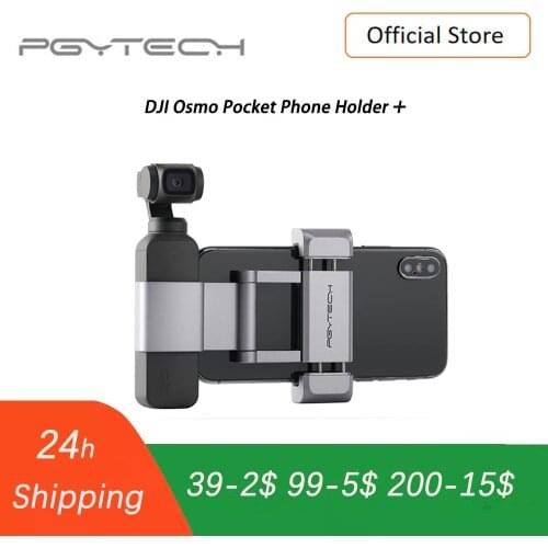 PGYTECH OSMO POCKET PHONE HOLDER Mobile Phone Securing Holder Gimbal Camera Accessories For DJI OSMO Pocket