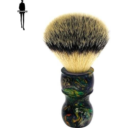 Beard Brush Safe Shaving Tool Shaving Brush Gentle And Comfortable Brush Head Unique Design Handle Clean Face Tool For Mens