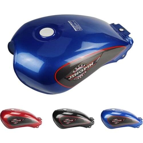 Motorcycle Fuel Tank for Honda CM125 V-Men Red Blue Black Replaced Gasoline Petro Oil Metal Box Universal Decorative Tanks