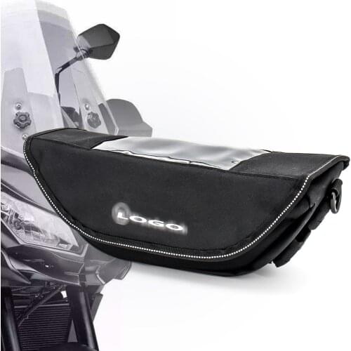 Modern waterproof motorcycle handlebar travel bag For Kawasaki Versys 1000 Versys 650 Versys-X 300 Z900RS storage bag