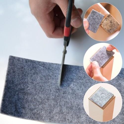 Felt Protection Pad Self-Adhesive Mat Floor Protector Anti-slip Felt Furniture Leg Pad Wear-resisting Table Sofa Chair Leg Pads