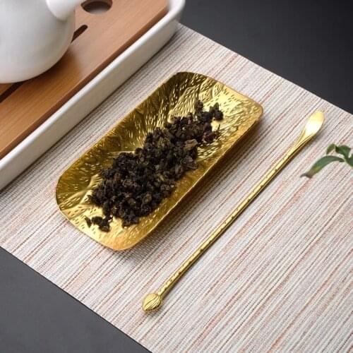 Japanese Tea Spoon Tea Shovel Hand Hammered Tone Caddy Spoon Tea Dustpan Tea Holder Tea Pick Tea Ceremony Utensils Zero Matching