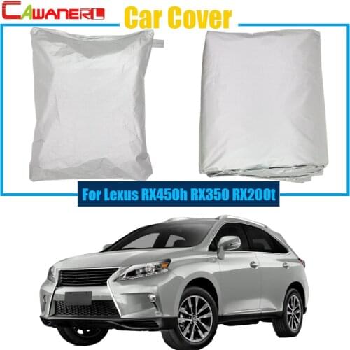 Cawanerl Car Cover Sun Shade Rain Snow Resistant Protector Cover Anti UV For Lexus RX RX450h RX350 RX200t