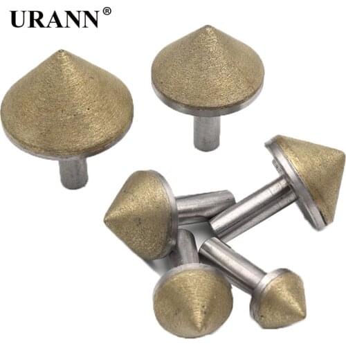 1pcs Diamond Chamfer Grinding Head Points 90 Degrees Rotary Taper Single Type Angle Drill For Glass Ceramics Grinding