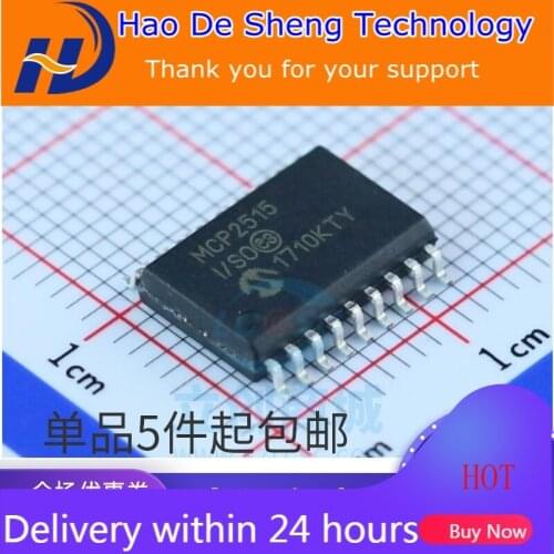 10PCS/LOT MCP2515-I/SO SOP-18 CAN Bus Controller New Original In Stock