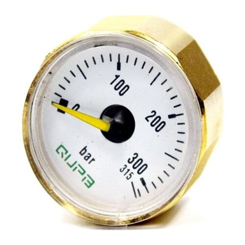 28MM ED Manometer PCP Airforce Mini Pressure Gauges 315 BAR 1/8BSP M10Thread