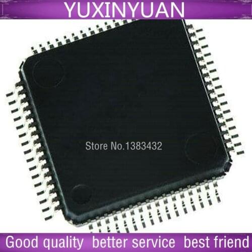 5PCS/LOT ATMEGA64A-AU QFP ATMEL ATMEGA64A TQFP64 8 microcontrolador con 64 k Bytes en-Sistema de Flash programable