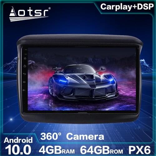 Android 10.0 64GB Car Multimedia Player Car GPS Navigation For Mitsubishi L200 PAJERO Sport Android Radio Auto Stereo Head Unit