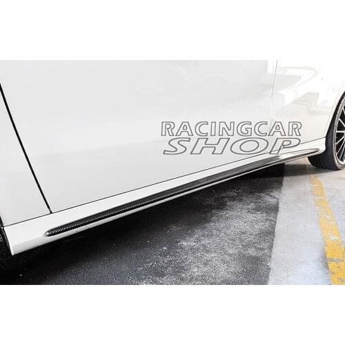 Home / For MERCEDES BENZ / W176 A-Class / Real Carbon Fiber OE-Style Side Skirts fit For Benz A-CLASS W176 A176 A250 A200 A45 Am